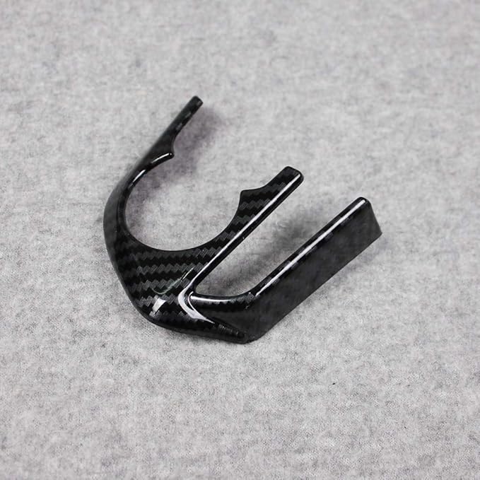 for Toyota RAV4 2019 2020 2021 2022 2023 2024 2025 Wheel Steering Trim Panel Cover Trims ABS Carbon Fiber Pattern
