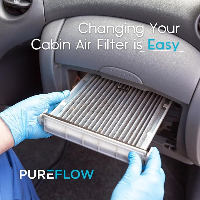 PureFlow Cabin Air Filter PC5532X | Fits 2006-2009 BMW 750Li, 750i, 2002-2005 745Li, 745i, 2004-2017 Rolls-Royce Phantom, 2003-2008 BMW 760Li, 2007-2008 Alpina B7, 2004-2006 760i