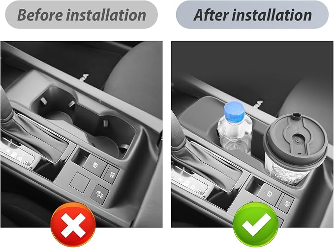 SKTU 2026 Sentra Cup Holder for 2026+ Nissan Sentra (S/SV/SR/SL) Central Control Cup Holder Nissan Sentra 2026 Accessories Non-Slip Rubber Cup Pad-Durable