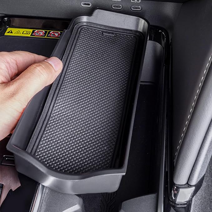 3PCS Center Console Organizer Compatible with 2025 2026 Toyota Camry 9th Gen Accessories, Armrest Organizer Interior Insert and Under Screen Storage Box and Gear Shift Side Storage Tray