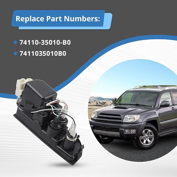 74110-35010-B0 Ashtray Lighter Kit Compatible with Toyota 4Runner 03-09,7411035010B0