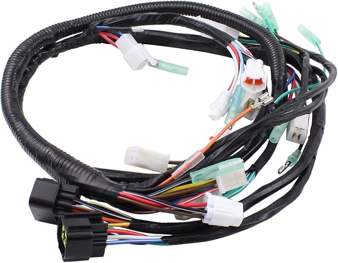 Stator with Gasket Regulator Rectifier Ignition Coil Spark Plug Ignitor CDI Box Wire Harness Starter Relay Kit for Yamaha Warrior 350 YFM350X 1997 1998 1999 2000 2001