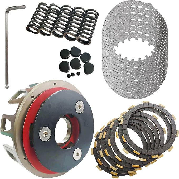 Clutch Kit & Billet Clutch Basket for Blaster 200 1988-2006 | for Ya-maha YFS200 SE