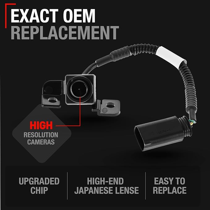 Rear View Backup Camera - Compatible with 2009-2013 Kia Sorento - Reverse Park Assist Camera Replacement - OEM 95760-2P000, 592-267