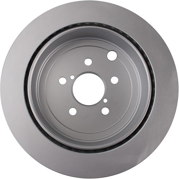 TRQ Rear Brake Rotor Set Coated Compatible with 10-14 Subaru Legacy 3.6R 2.5GT 10-14 Subaru Outback 3.6R 17-20 BRZ with 290 mm Diameter Rear Rotors