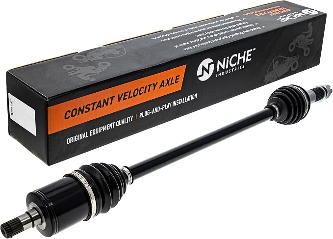 NICHE Front Right CV Axle Half Drive Shaft for Can-Am 705402449 | For Can-Am, Fits 2020-2021 Defender HD8, 2020-2022 Defender HD10 CAB; 2021-2022 Defender PRO HD10, Replaces 705402449