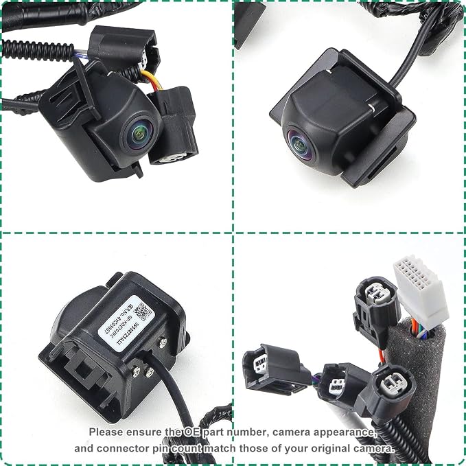 39530-TZ5-A11 Rear View Camera Replacement for Honda Acura MDX 2014-2019, OE Backup Cam Replaces 39530TZ5A11, AC1960106 by GreenYi