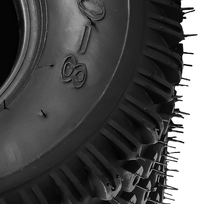Torchbeam 18x9.5-8 ATV UTV Mud All Terrain Tires 18x9.5x8,4 Ply Bias Tires for Quad,Side by Side Hybrid Tread for Dirt, Snow and Trail Riding,SET OF 2, 14 PSI Z-106