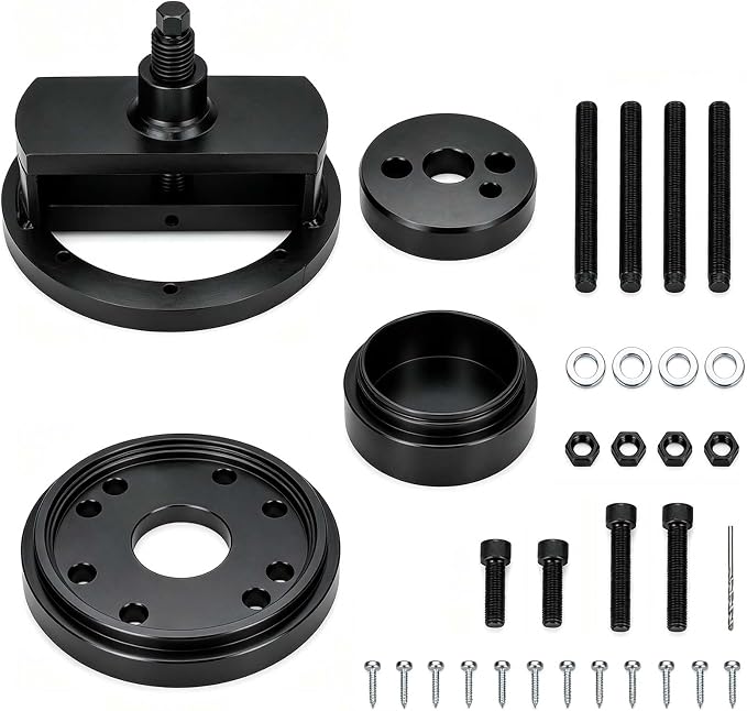 Front+Rear Crankshaft Seal Remover & Installer Kit for Cummins 3.9L 5.9L 6.7L 1989-2016 Replaces 1338 3824498 5046 3824500 3164660 ST-224C 3824078 5395259 2063800090