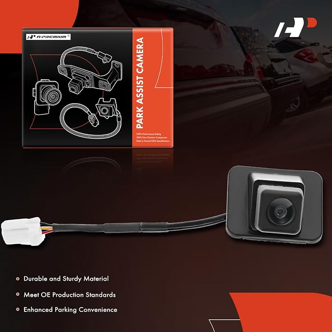A-Premium Rear View Backup Camera Compatible with Mazda | Parking Camera for 2014 2015 2016 2017 3 - Replace# GMN467RC0