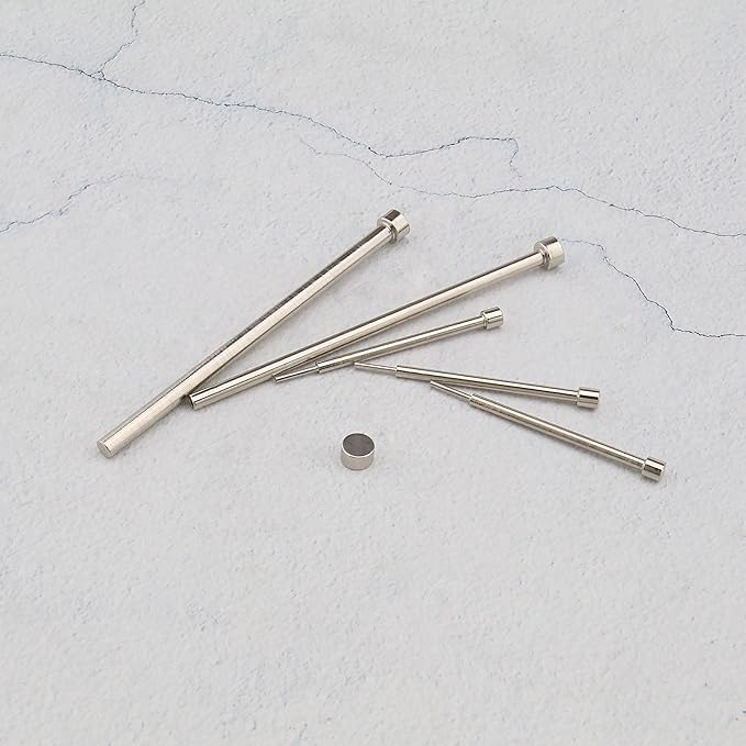 5pcs Car Key Remote Pin Blade Pin Removal Tool with Magnet Car Flip-Key Pin Folding Remote Quick Remover Installation Repair Tool