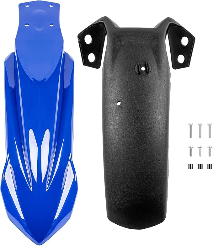 Front Fender Mudguard for Tenere 700 World Raid 2019-2025 2026 Tire Hugger Mud Dust Flap Splash Guard (Blue)