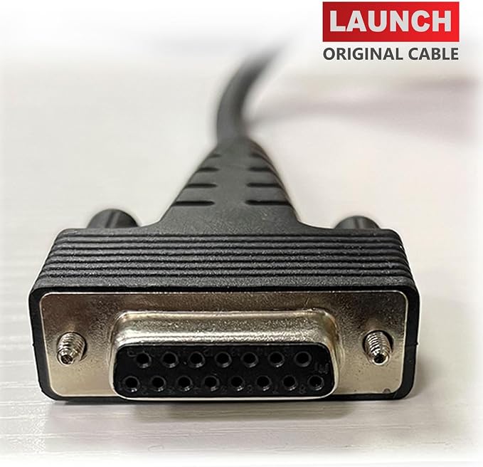 LAUNCH Original Main Cable Fit for X431 CRP123i, CRP123e, CRP123x, CRP129i, CRP129e, CRP129x OBD2 Replacement Cable - Black