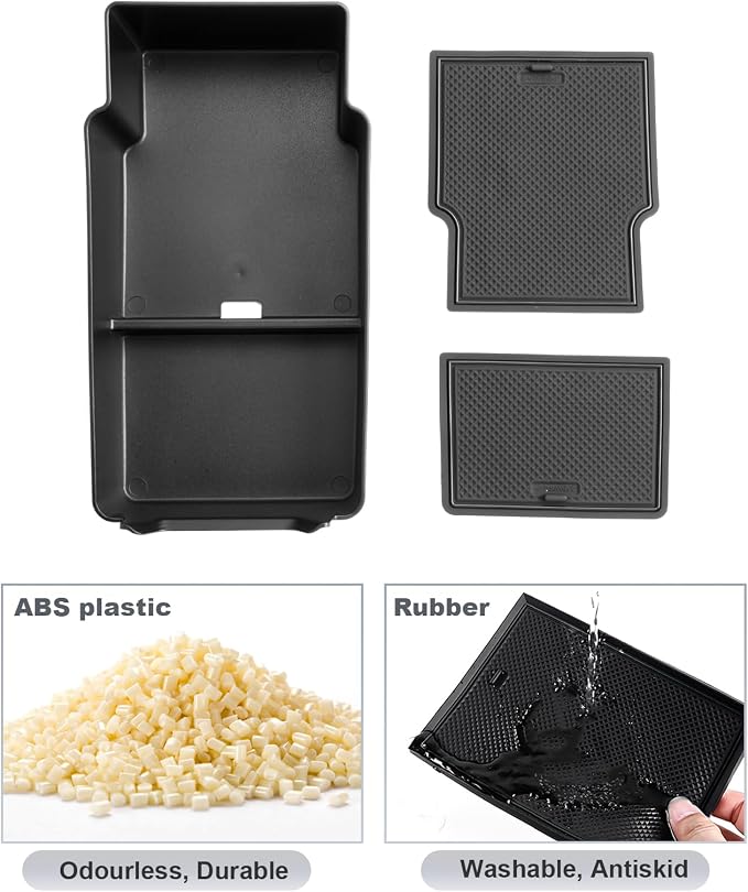 SKTU Upgrade for 2024 2025 2026 Buick Envision Accessories Center Console Organizer for 2024 2025 2026 Buick Envision (Preferred/Sport Touring/Avenir) Console Tray 2024-2026 Envision Insert ABS Tray