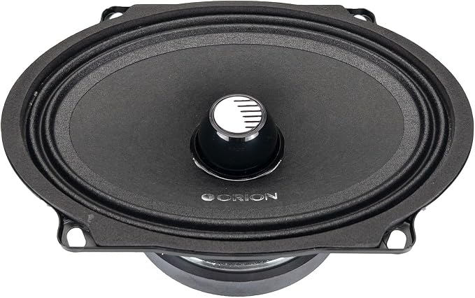 ORION Cobalt CM6852 High Efficiency 5x7 / 6x8 Mid-Range Bullet Loudspeakers, 1000W Max Power, 250W RMS, 2 Ohm, 1.5" Voice Coil - Pro Car Audio Stereo, Midrange Speakers (Pair)