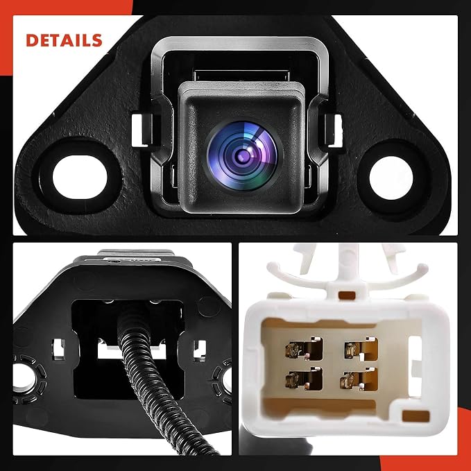 A-Premium Rear View Backup Camera Compatible with Lexus | Parking Camera for 2007-2009 LS460, 2008-2009 LS600h - Replace# 8679050030