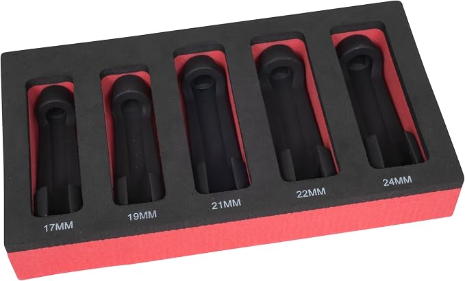 Lisle 12090 Line Socket Set, 5 Pc.