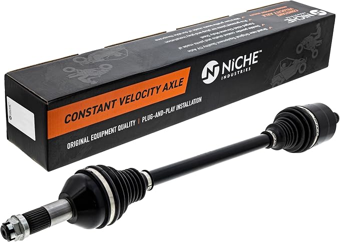 NICHE Rear CV Axle Half Drive Shaft for Can-Am 705502850 | For Can-Am, Fits 2020-2022 Defender HD10, 2022 Traxter HD10, Replaces 705502850