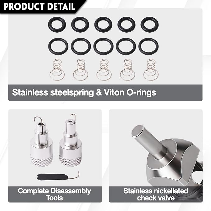 Check Valve Repair Tools kit MC400 MC300 Compatible With Harley Davidson EFI Fuel System 2001-2025 Fuel Line Disconnect & Rebuild Tool Replaces MC-400 MC-300