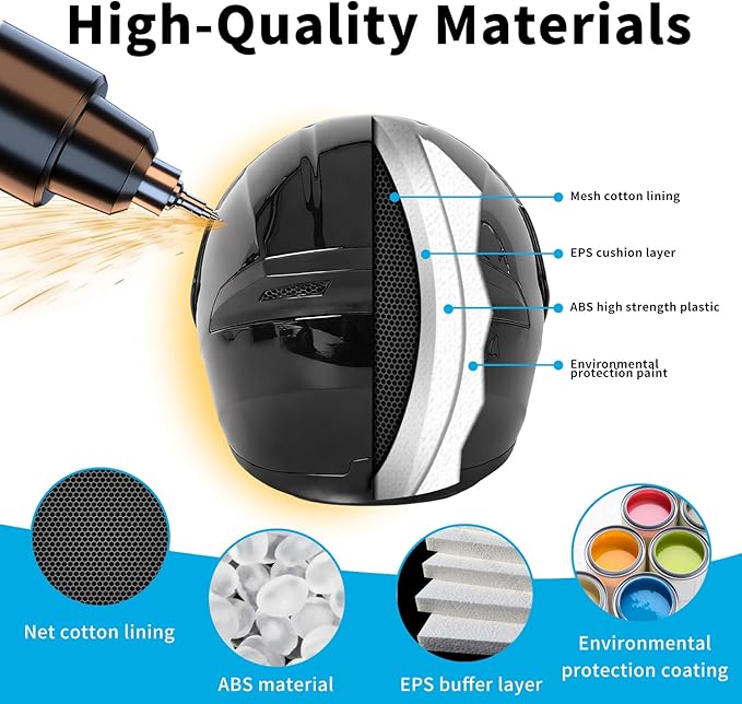 Motorcycle Bluetooth Modular Helmet, DOT FMVSS-218 Approved Flip Up Full Face Motorcycle Dual Visor Helmet, with Dual Speakers and Microphone, for Adults Men and Women