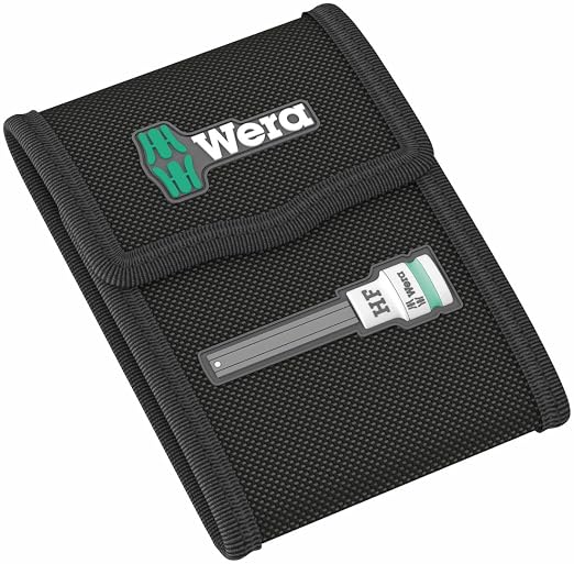 Wera 05003345001 8740 A HF 1 Zyklop bit socket set with holding function, 1/4" drive, 5 pieces
