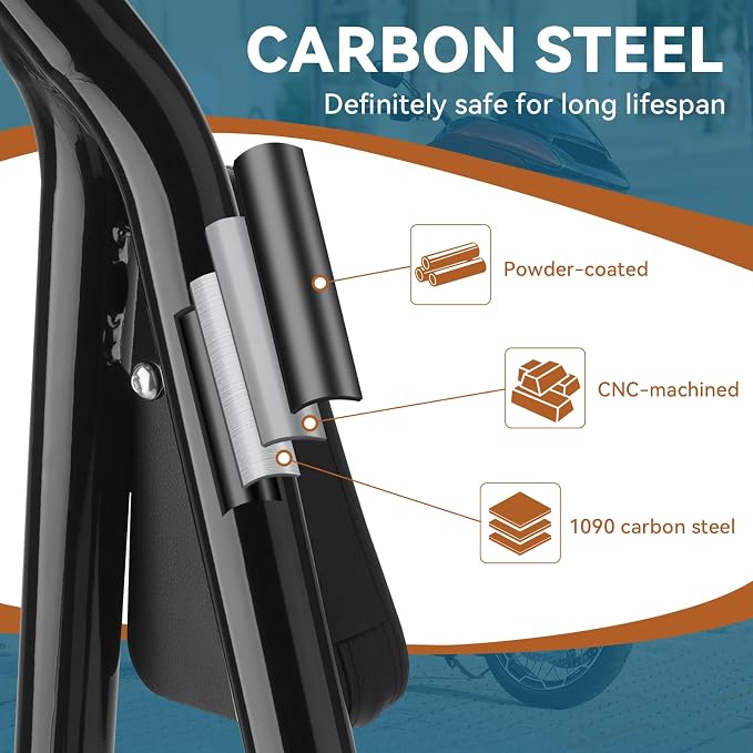 28" Sissy Bar for Harley, Detachable Passenger Backrest with 4-Point Docking Hardware Kit, Rear Back Pad Fit for Harley Davidson Street Glide Road Glide Electra Glide Road King 2014-up Black
