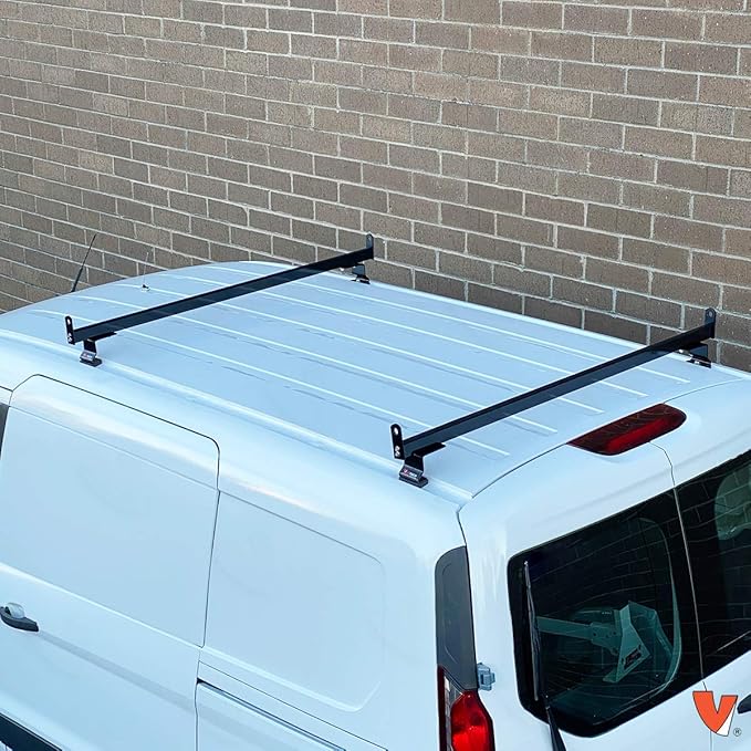 2 Bar Rack System for The Transit Connect 2014-On Black