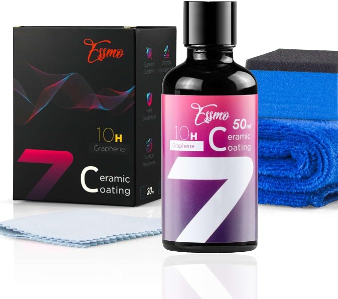 50 ml Graphene Ceramic Coating Spray for Auto Cars High Gloss Hydrophobic Protection UV and Scratch Resistant Long-Lasting Shine