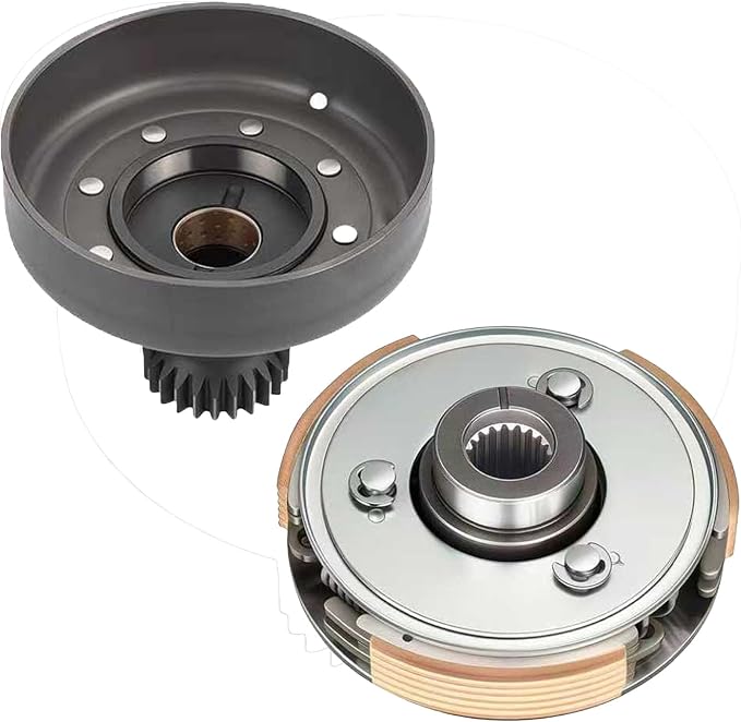 Compatible with Honda TRX250 X TE 2x4 ES 2002-2025 Cylinder Piston Gasket Kit, available in cylinder bore: 68.5/72/74 MM，12100/12251-HN6-000 (Trx250 clutch drum)