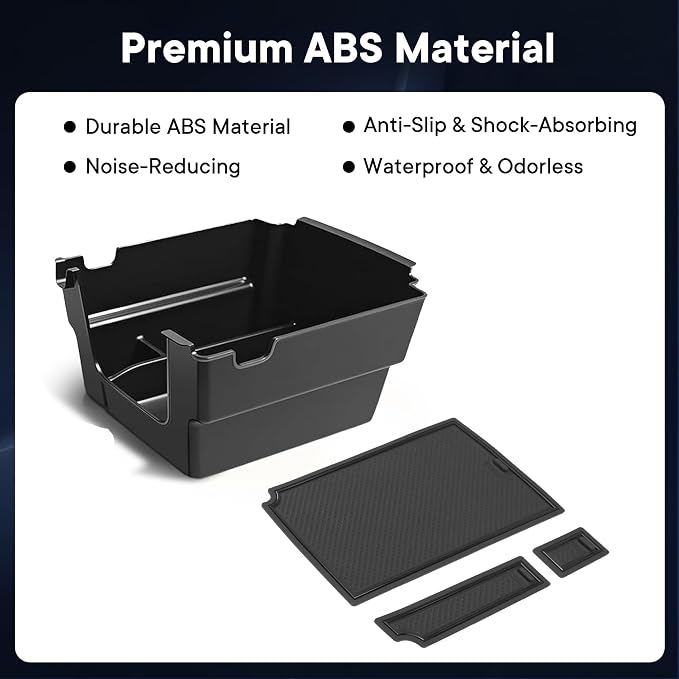 Center Console Organizer Fit for Ford Bronco 2025-2026 | Fit for 4-Door, armrest storage box, car console organizer, interior accessories