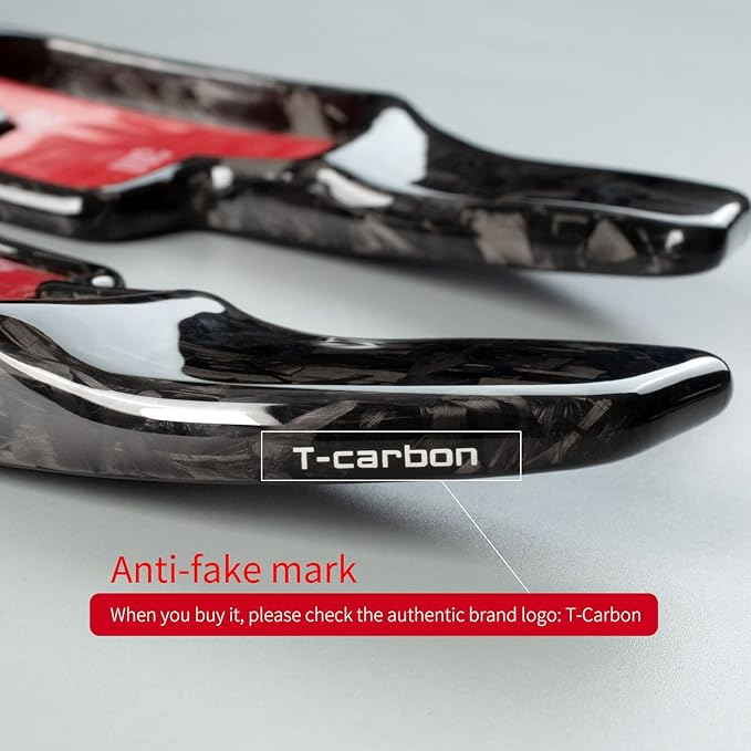 Genuine Carbon Fiber Paddle Shifter Extension Compatible with Mercedes Benz,T-carbon Steering Wheel Paddle Shifter Fits for Mercedes Benz A B C E S Class CLA CLS GLC GLE450 GLS G Series