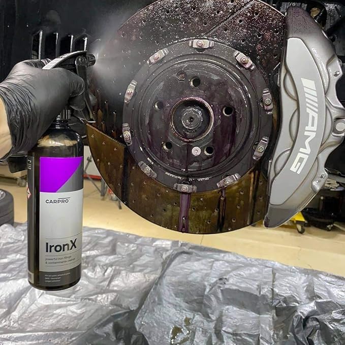 CARPRO IronX Iron Remover: Stops Rust Spots and Pre-Mature Failure of The Paint Clear Coat, Iron Contaminant Removal - 4 Liter Refill (135oz)