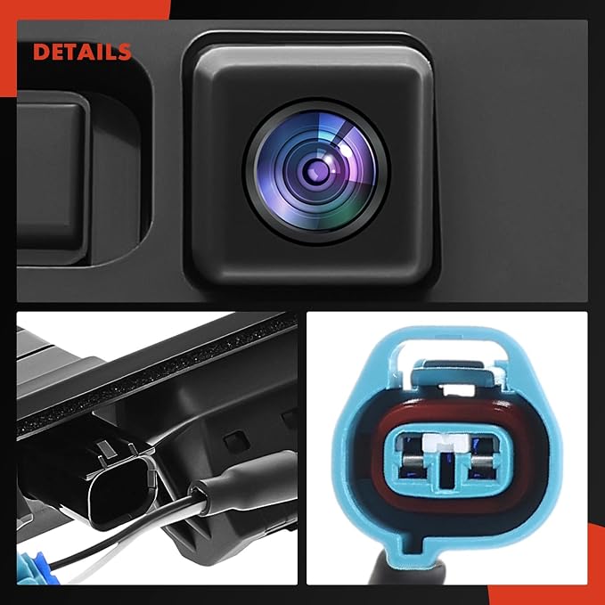 A-Premium Rear View Backup Camera Compatible with Toyota | Parking Camera for 2014 2015 2016 Corolla - Replace# 867A002010