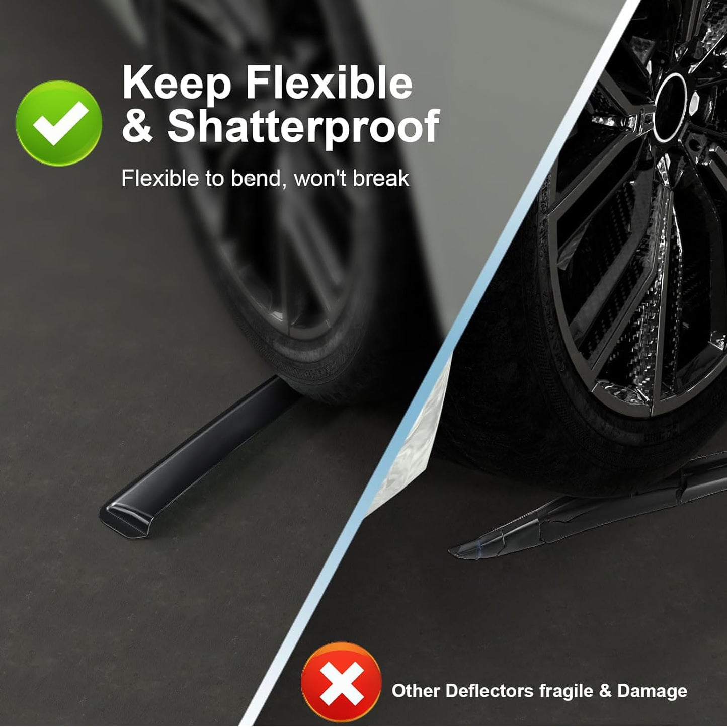 4PCS Rain Guards Window Visors Wind Deflector Fits for 1996-2000 Honda Civic 4-Door Sedan, Front & Rear Outside Mount Vent Shade Shield, 1996 1997 1998 1999 2000