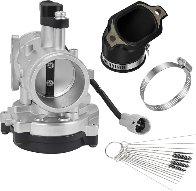 JAVIK Throttle Body with Intake Manifold Boot for Polaris Sportsman Range RZR 800 S 4 Touring 2009 2010 O.E.M# 1203944