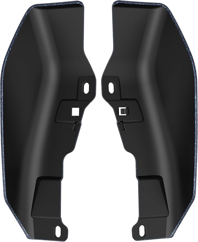 Color - Matched Mid Frame Air Deflectors Heat Shield, Perfectly Fit for Harley Touring Models 2009-2026 Cosmic Blue Pearl