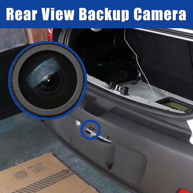 No.56054059AD Rear View Backup Reverse Parking Camera [6 Pins] IP68 HD | Compatible with Dodge Durango and Jeep Grand Cherokee 5.7L 3.6L 2011-2013 Camera Replace OE# 56054059AC