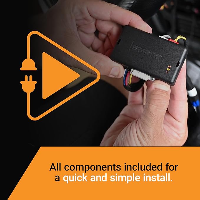 Start-X Remote Starter Kit for Select Ford F-150/F-250/F-350, Ranger, Transit, Transit Connect, Bronco Sport, Edge, Escape, Expedition & Explorer with Push-to-Start or Key Ignition | Plug & Play