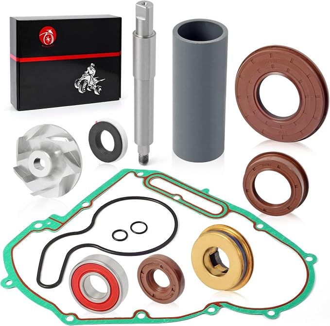Water Pump Seal Rebuild Kit Impeller + Driver + Shaft + Oil Seal + COVER GASKET For Polaris RZR 800 Ranger 700 800 Sportsman 700 800 2002-2014