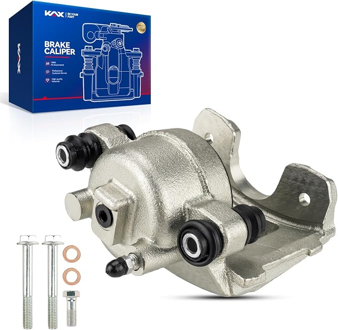 KAX Disc Brake Caliper Assembly Fit for Wrangler 1990-1995 1997-2006, Cherokee 1990-2001, Grand Cherokee 1993 1995-1998, Comanche 1990-1992, Grand Wagoneer 1993, Wagoneer 1990, Front Right Side