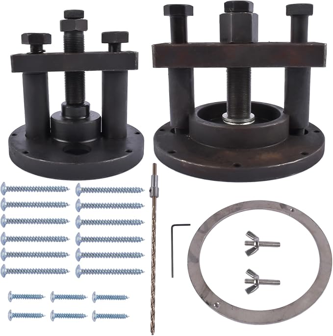 Engine Front Rear Crankshaft Oil Seal Remover and Installer Tool Kit Replacement for Detroit Diesel DD13 and DD15#W541589023300 W541589003400 W470589004300