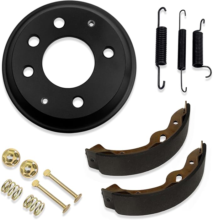 Brake Drum Hub Brake Shoes Kit For Yamaha Golf Carts G9 G14 G16 G19 G20 G21 G22 JU0-G6521-00-00 J17-46521-00 J55-G6521-00 J55-G6521-01 JU0-G6521-00 J55-G6521-19-00 JN6-F5331-01-00 JN3-F5330-00-00