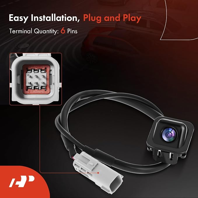 A-Premium Rear View Backup Camera Compatible with Cadillac | Parking Camera for 2013 2014 2015 XTS