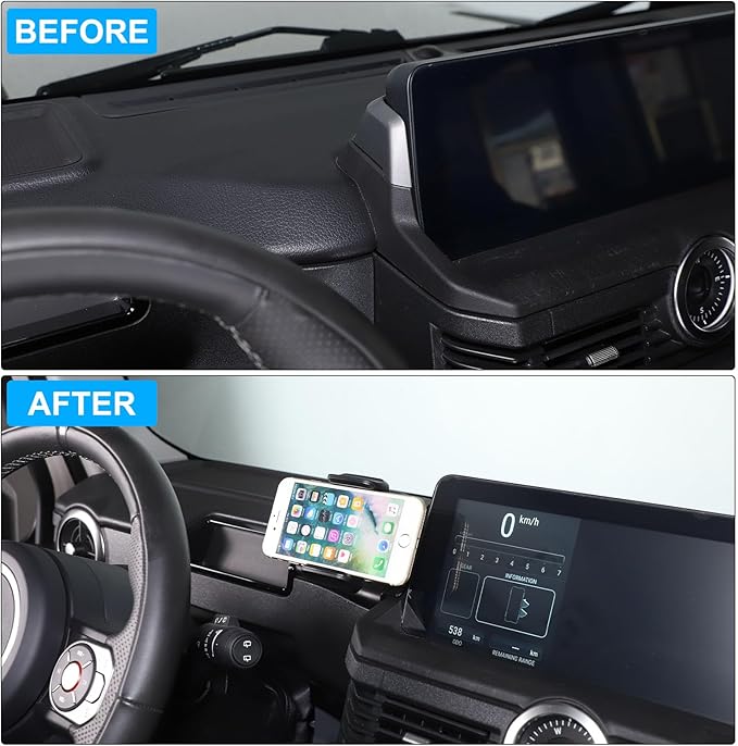 Car Mobile Phone Holder The Navigation Screen Compatible with Ineos Grenadier 2020-2026 Adjustable 360° Central Control Phone Holder Accessories (Left,Style A)