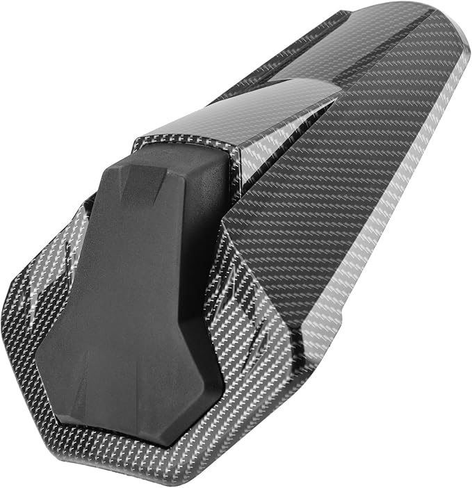 Rear Seat Cowl Fit for GSX-S1000 2021 2022 2023 2024 2025 2026, Carbon | Fast Easy Tool-less Installation, High Impact ABS Plastic, Weather-Resistant, Motorcycle Pillion Tail Fairing