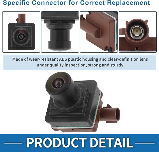 Front View Camera 360 Degree for Ford F-150 XL XLT Platinum 2021 2022 2023 Park Assist Camera Replace No.ML3T-19G490-BC/ML3T-19G490-BB