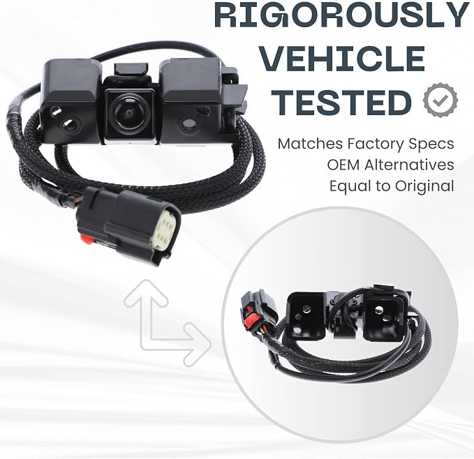 Backup Camera for 2014-2022 Chevrolet Silverado Colorado GMC Sierra Canyon | Replaces 2014 2015 2016 2017 2018 2019 2020 2021 2022, OE Part # 22803702 23306741 84143039 22896940 23334892