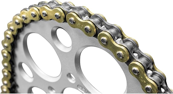 Renthal R1 Works Off-Road Motorcycle Chains - Gold / 428 x 140