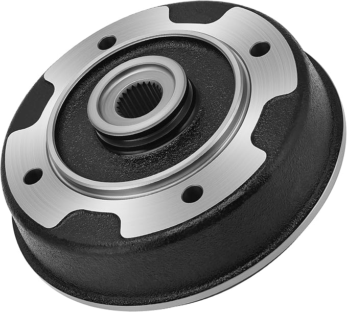 M MATI Rear Wheel Hub Brake Drum for Kawasaki Mule 520 KAF300 2000-2001 Mule 550 KAF300 1997-2004 Mule 500 KAF300 1991-1995 41038-1239