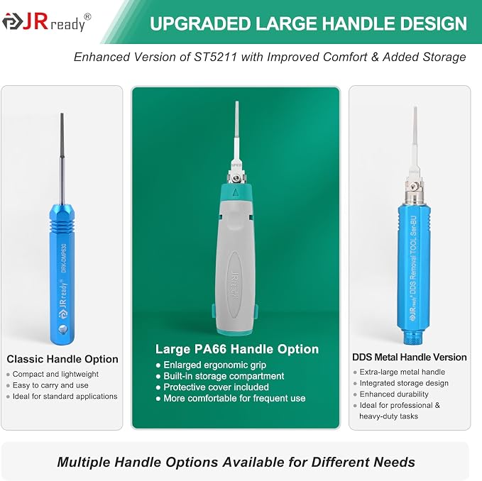 JRready Upgraded Pin Removal Tool Kit for Weather Pack&Metri-Pack Series Connector+26PCS Deutsch AMP/TE Molex Delphi JST Harting Connectors & More
